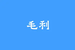 毛利