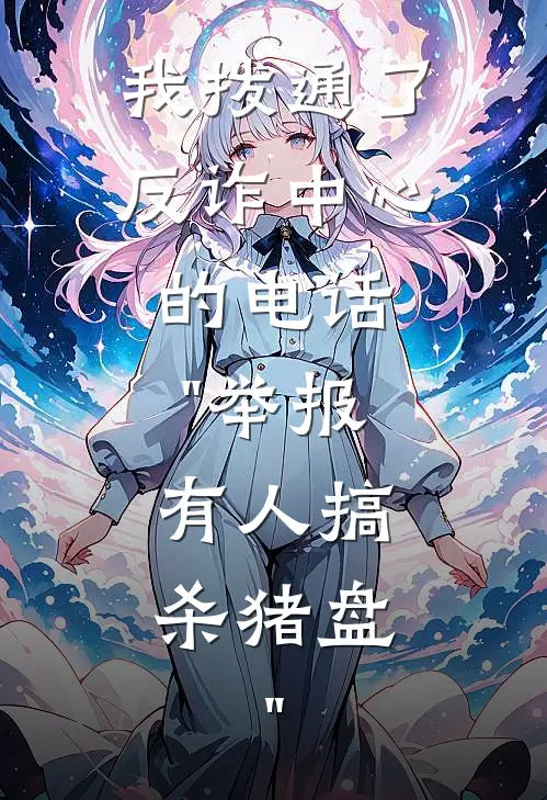 我拨通了反诈中心的电话："举报，有人搞杀猪盘。"