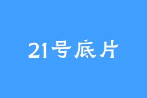 21号底片