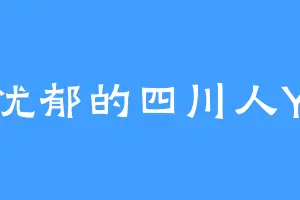 忧郁的四川人Y