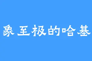 抽象至极的哈基风