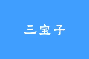 三宝子