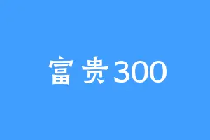 富贵300